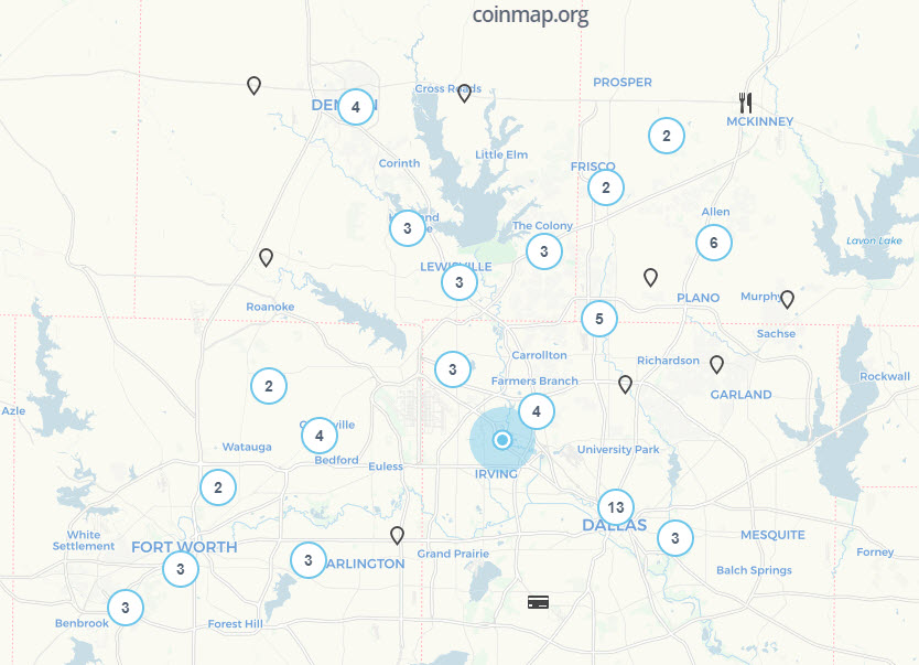 locations to buy bitcoin by zip code